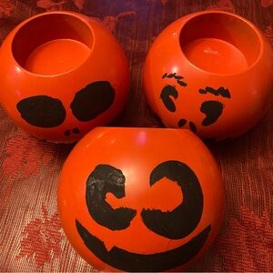 Set of Three Candleholders